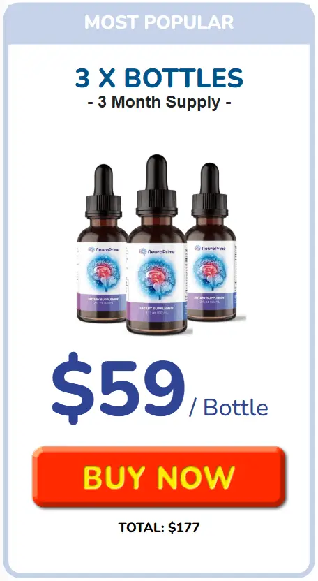 NeuroPrime 3 bottle