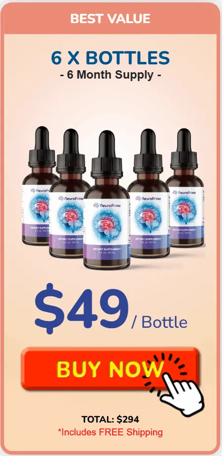 NeuroPrime 6 bottle